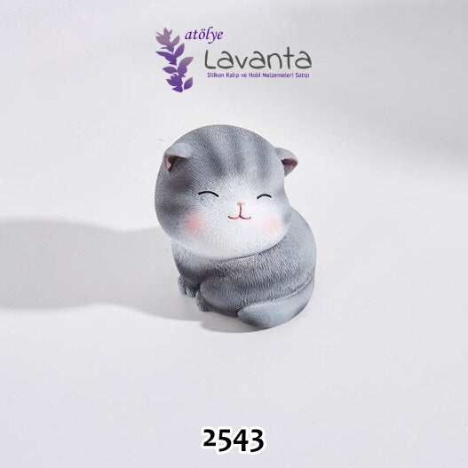 Şirin Tombul Kedi Kalıbı