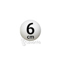 Strafor Yuvaklak Top 6 cm