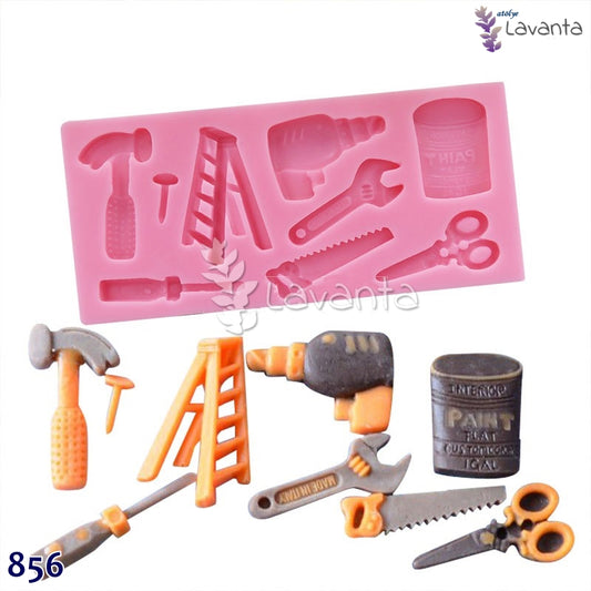 Tamirci Seti Silikon Kalıbı