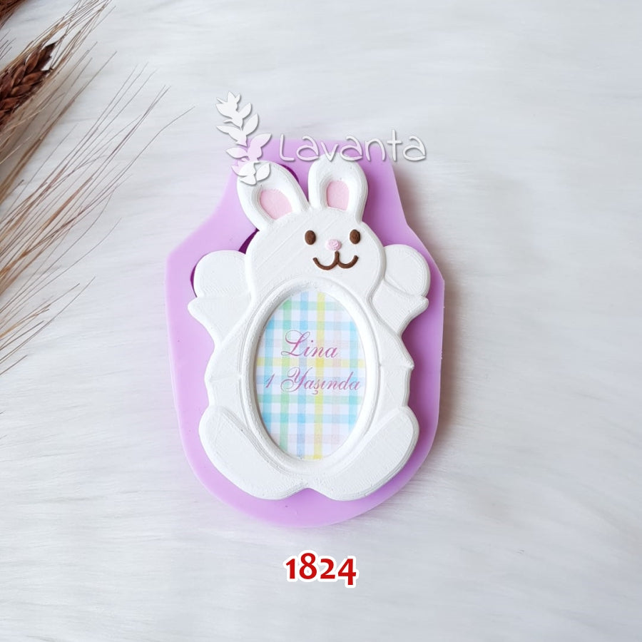 Tavşanlı Oval Çerçeve Silikon Kalıbı