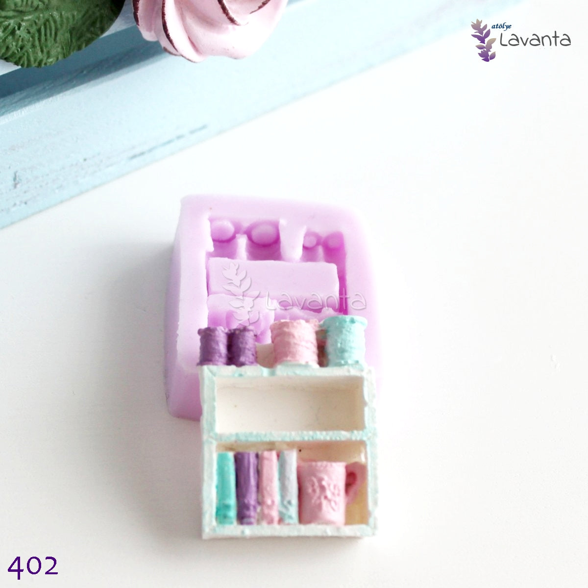 Terek Kokulu Taş Silikon Kalıbı