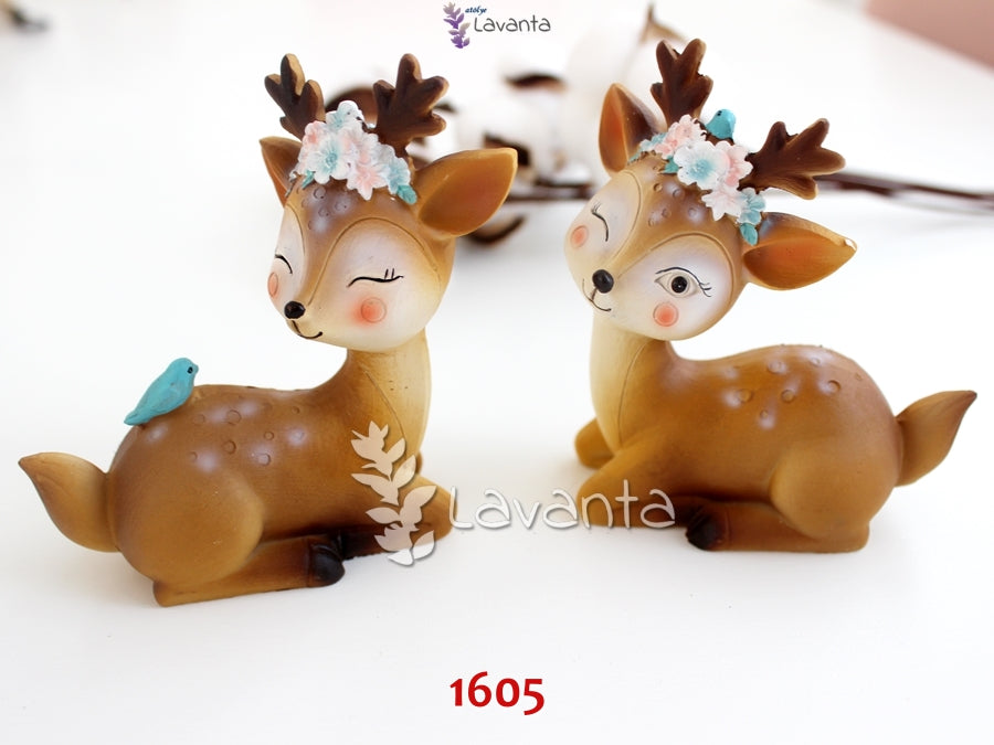 Üç Boyutlu İkili Geyik Seti Silikon Kalıbı