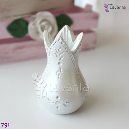 Üç Boyutlu Kaftan ve Lale Seti Silikon Kalıbı