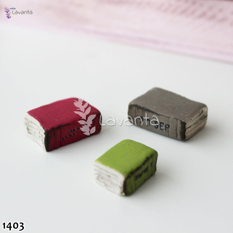 Üçlü Kitaplar Silikon Kalıbı