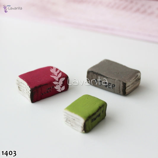 Üçlü Kitaplar Silikon Kalıbı