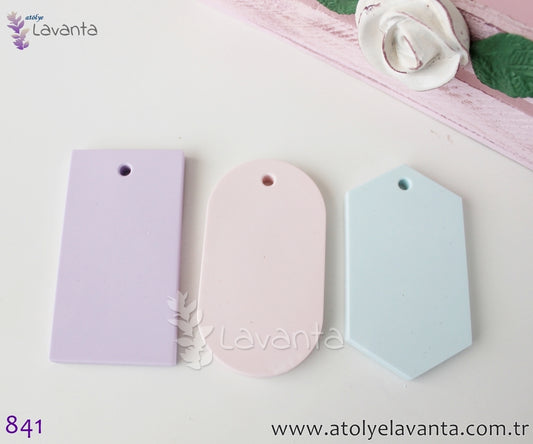 Üçlü Tabanlık Seti Silikon Kalıbı