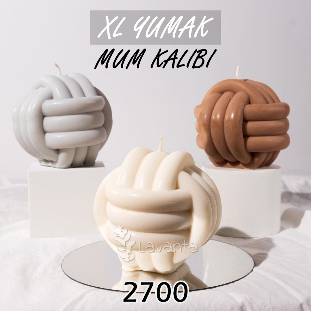 XL Yumak Mum Kalıbı
