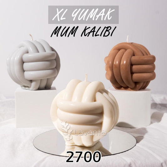 XL Yumak Mum Kalıbı
