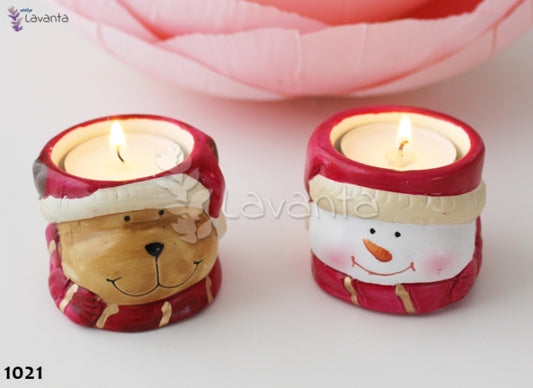 Yılbaşı Mumluk Kokulu Taş Kalıpları