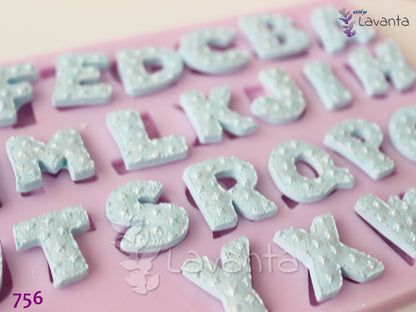 Yıldızlı Harfler Silikon Kalıbı