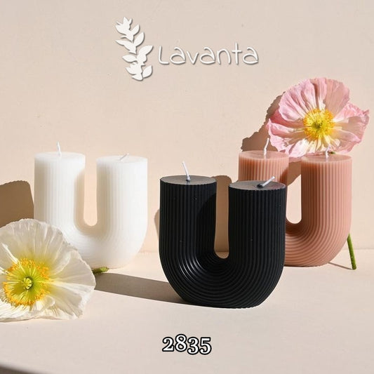 Büyük Zarif Mum Kalıbı