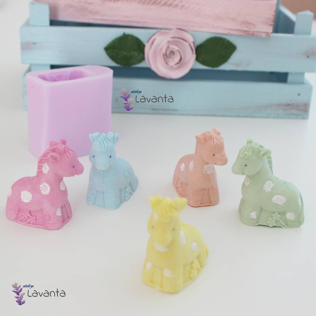 3D Zürafa Silikon Kalıbı